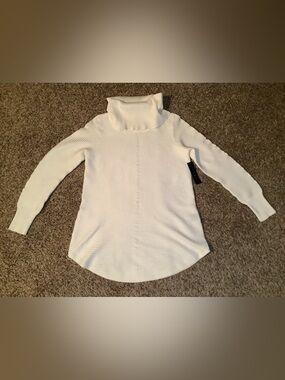 Cyrus turtleneck sweater, color: bone, size: M